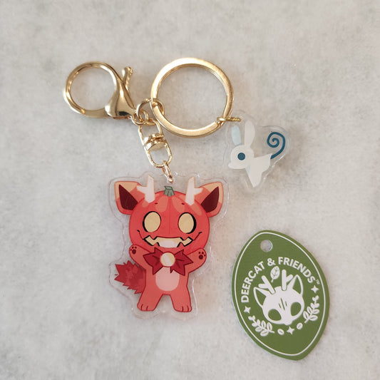 Spoopy Double Sided Acrylic Keychain