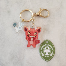 Load image into Gallery viewer, Spoopy Double Sided Acrylic Keychain
