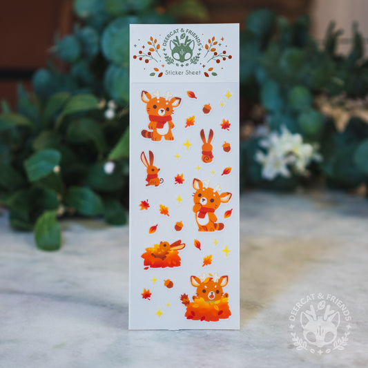 Sticker Sheet - Fall