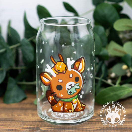 DeerCat Glass Cup