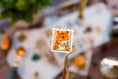 Load image into Gallery viewer, Washi & Gold Foil Stamp Stickers