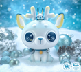 Load image into Gallery viewer, DeerCat Vinyl Toy - Series 2— Snow Day - LARGE EDITION