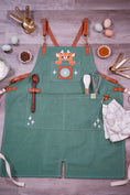 Load image into Gallery viewer, DeerCat Waxed Canvas Work Apron