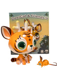 Load image into Gallery viewer, DeerCat Vinyl Toy - Series 2— Harvest Tiger - LARGE EDITION