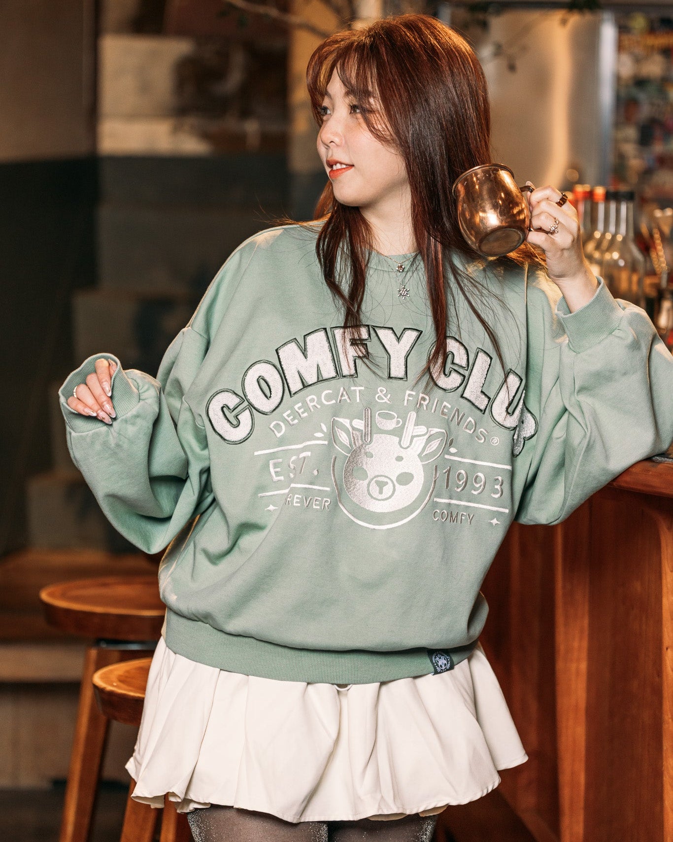 Comfy Club Sweater ☁️✨