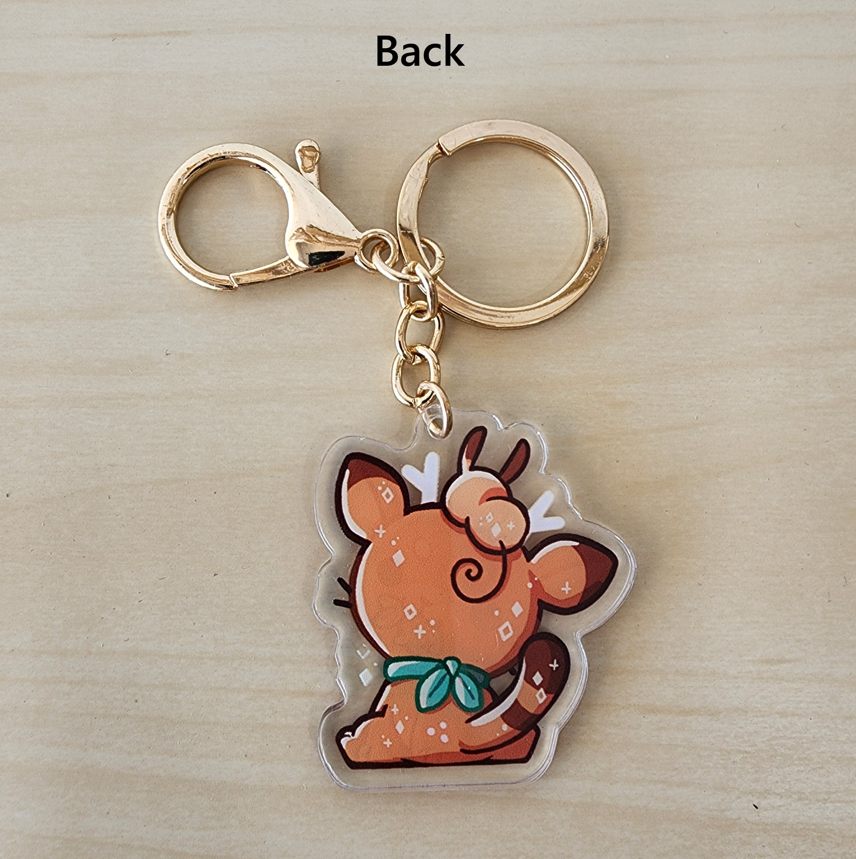 DeerCat Keychain