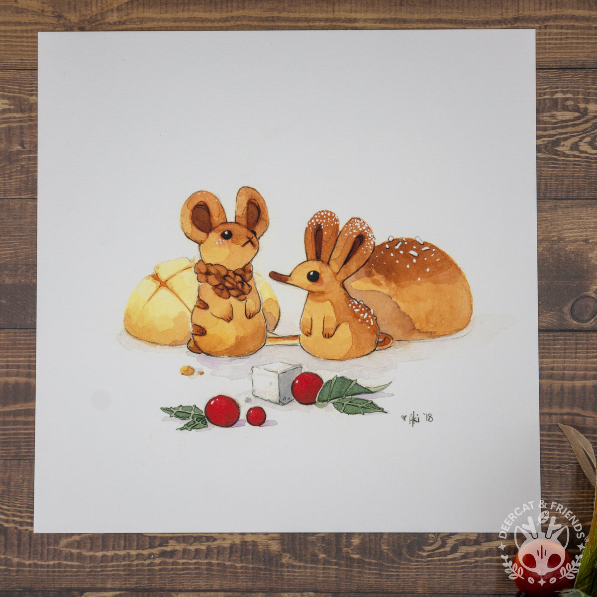 Bakery Bun Print