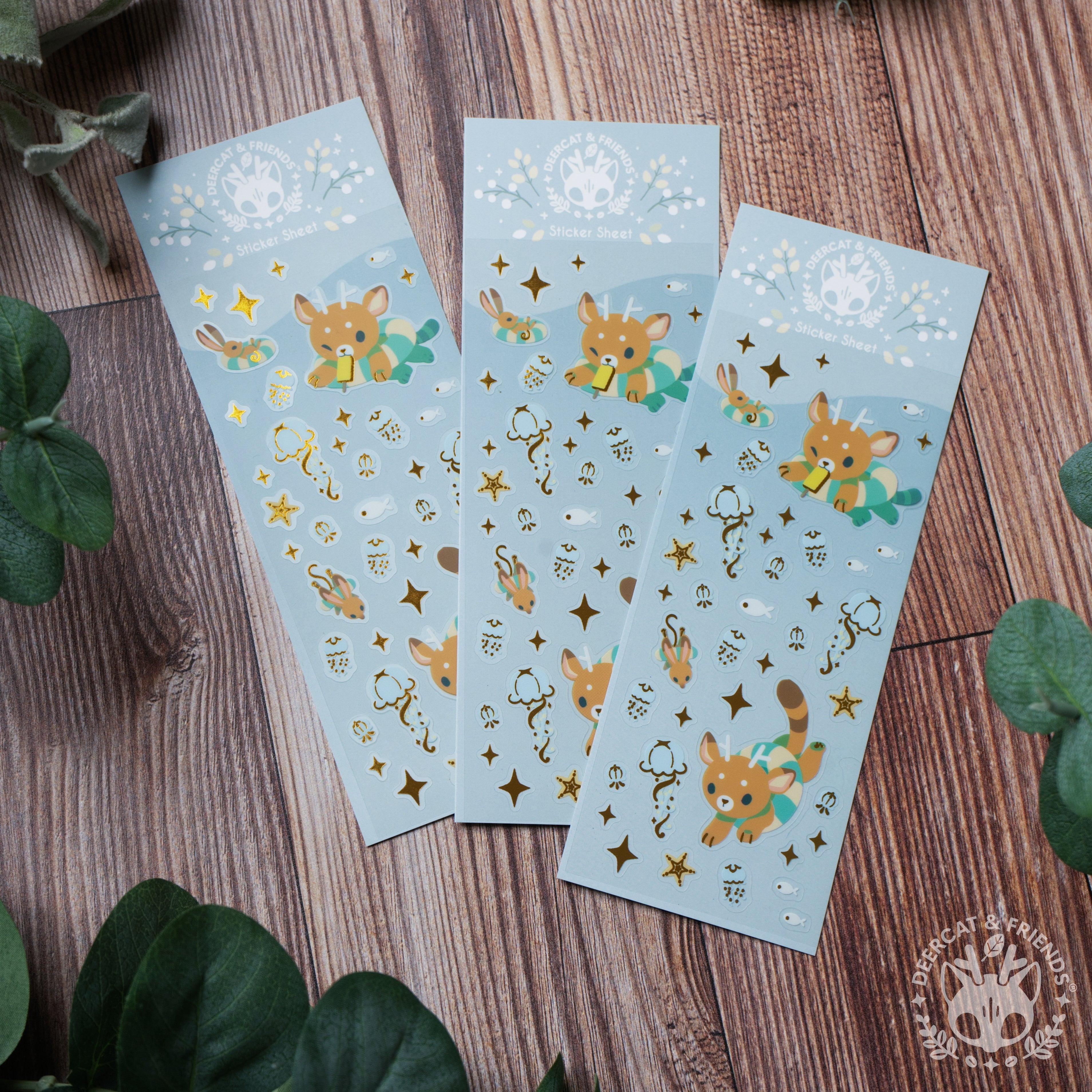 Swimming Sticker Sheet