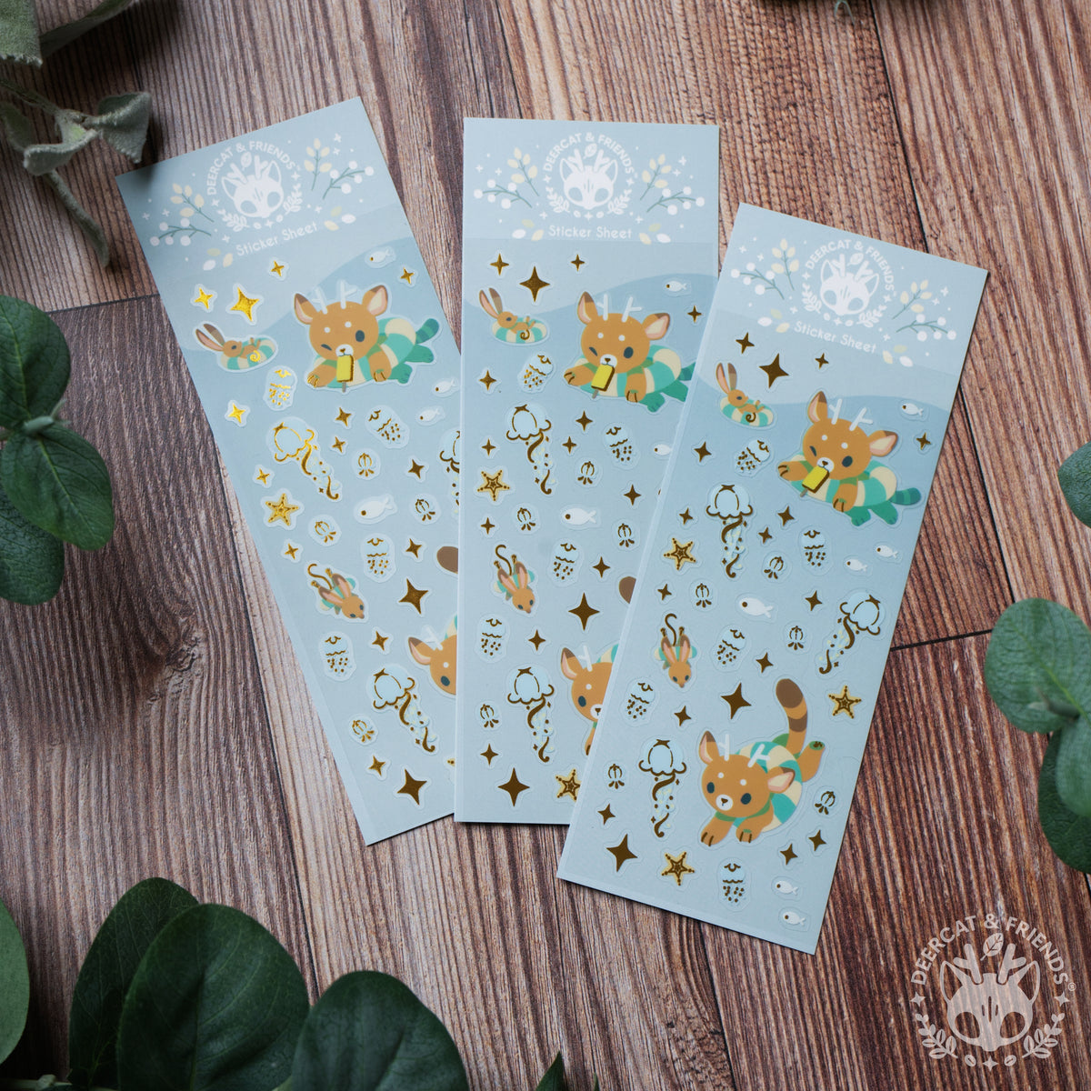 Swimming Sticker Sheet