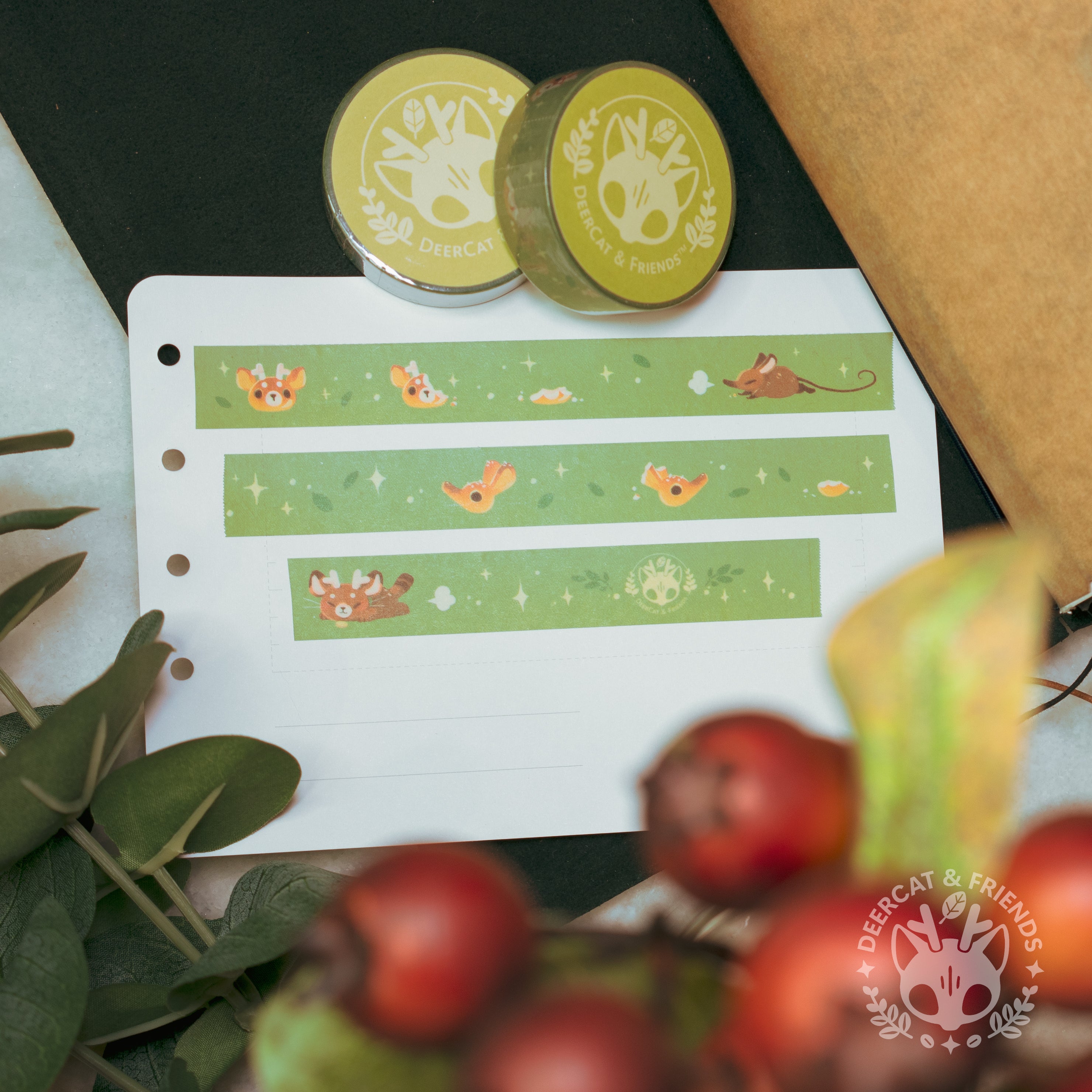 Clover Green Washi Tape