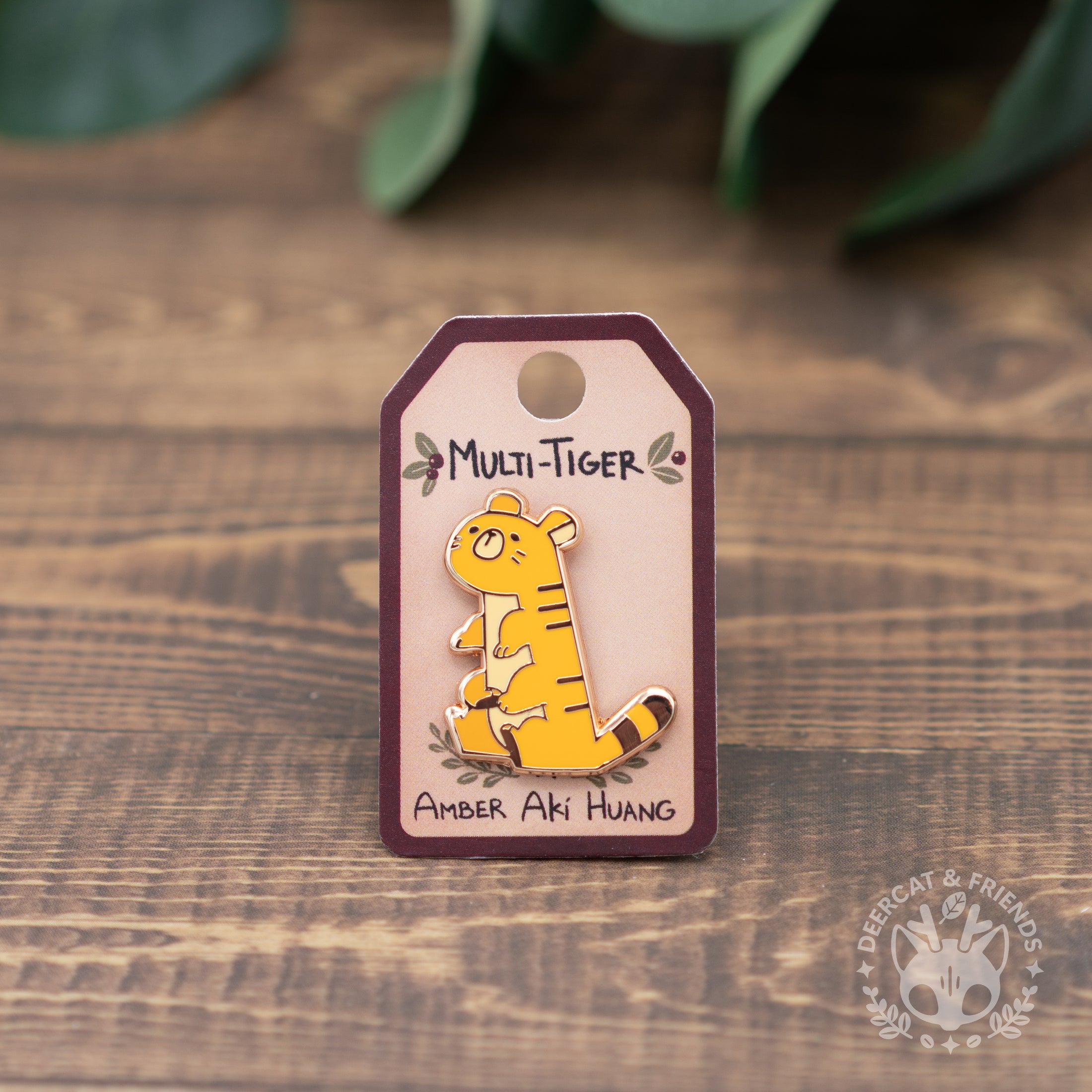 MultiTiger Enamel Pin