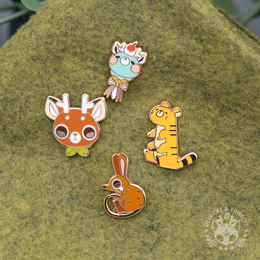 Ice Cream Enamel Pin