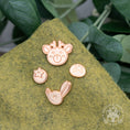 Load image into Gallery viewer, Mini Rose Gold Enamel Pins
