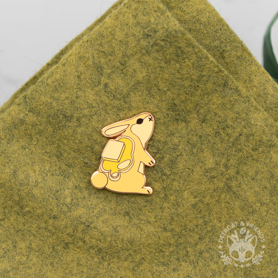 Butter Bun Enamel Pin