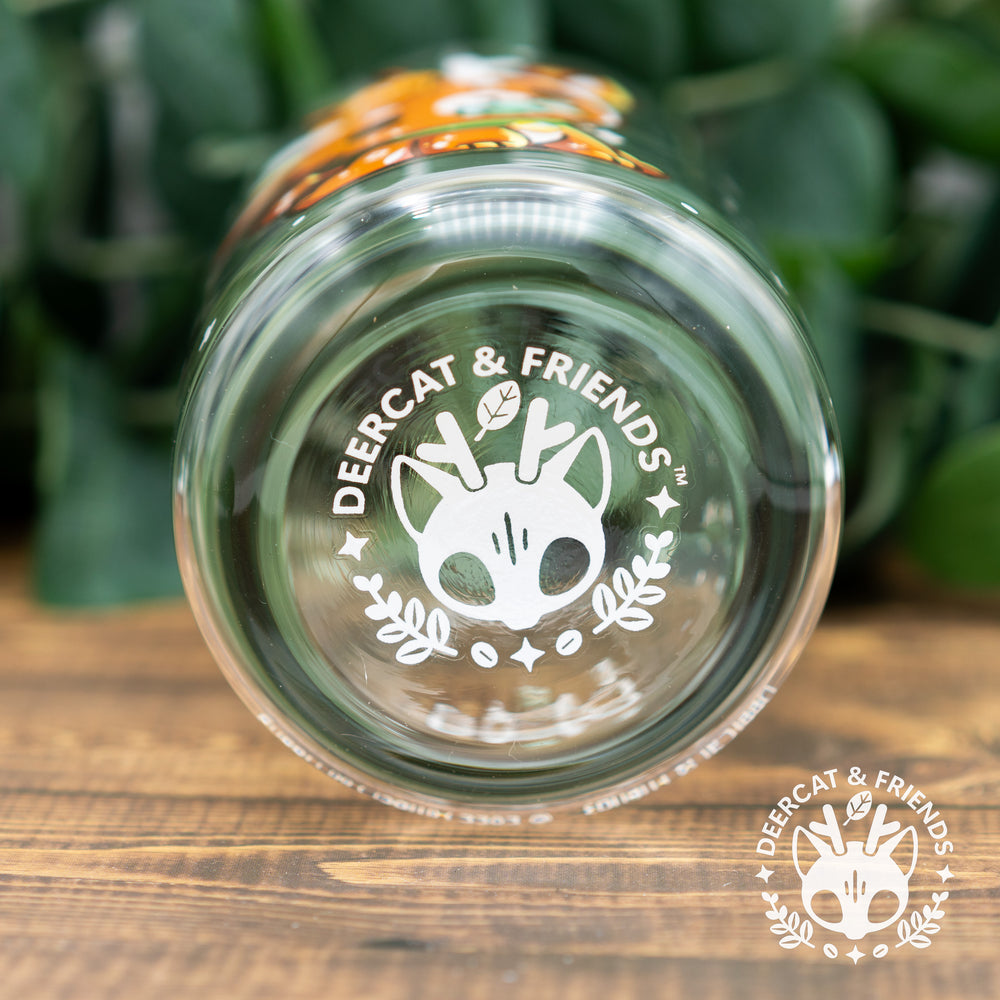 DeerCat Glass Cup