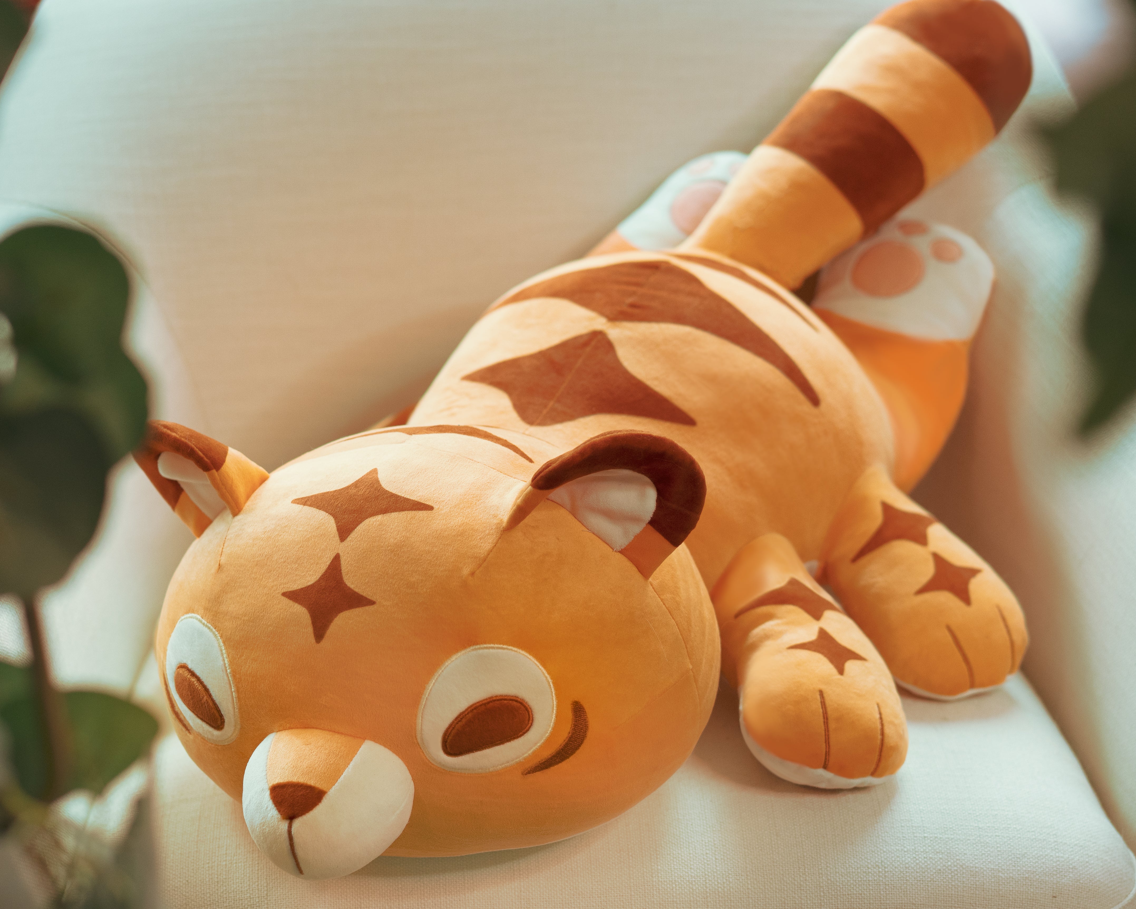 GIANT 4LB Weighted Multi-Tiger Plush