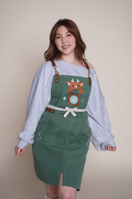 DeerCat Waxed Canvas Work Apron