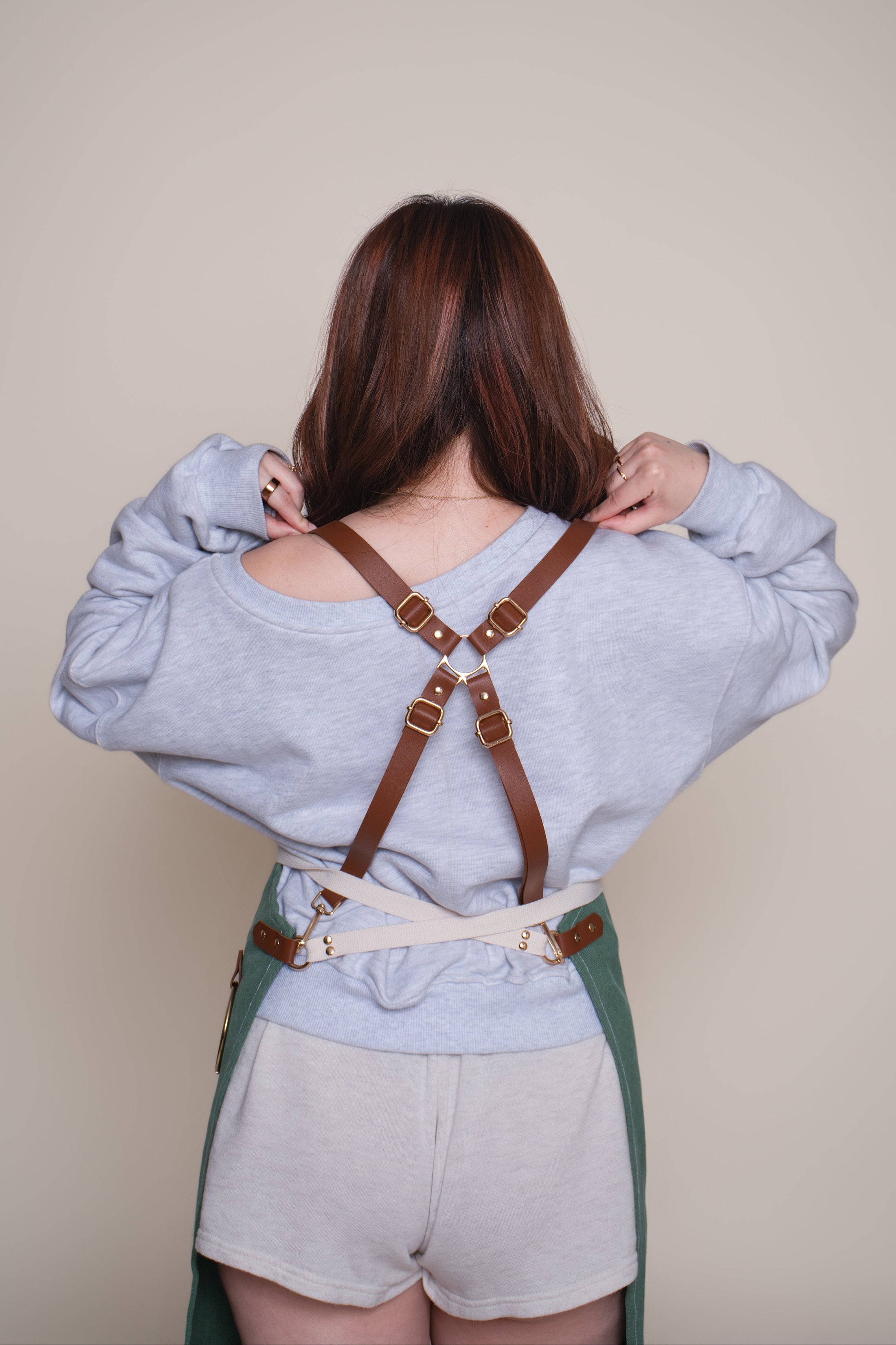 DeerCat Waxed Canvas Work Apron