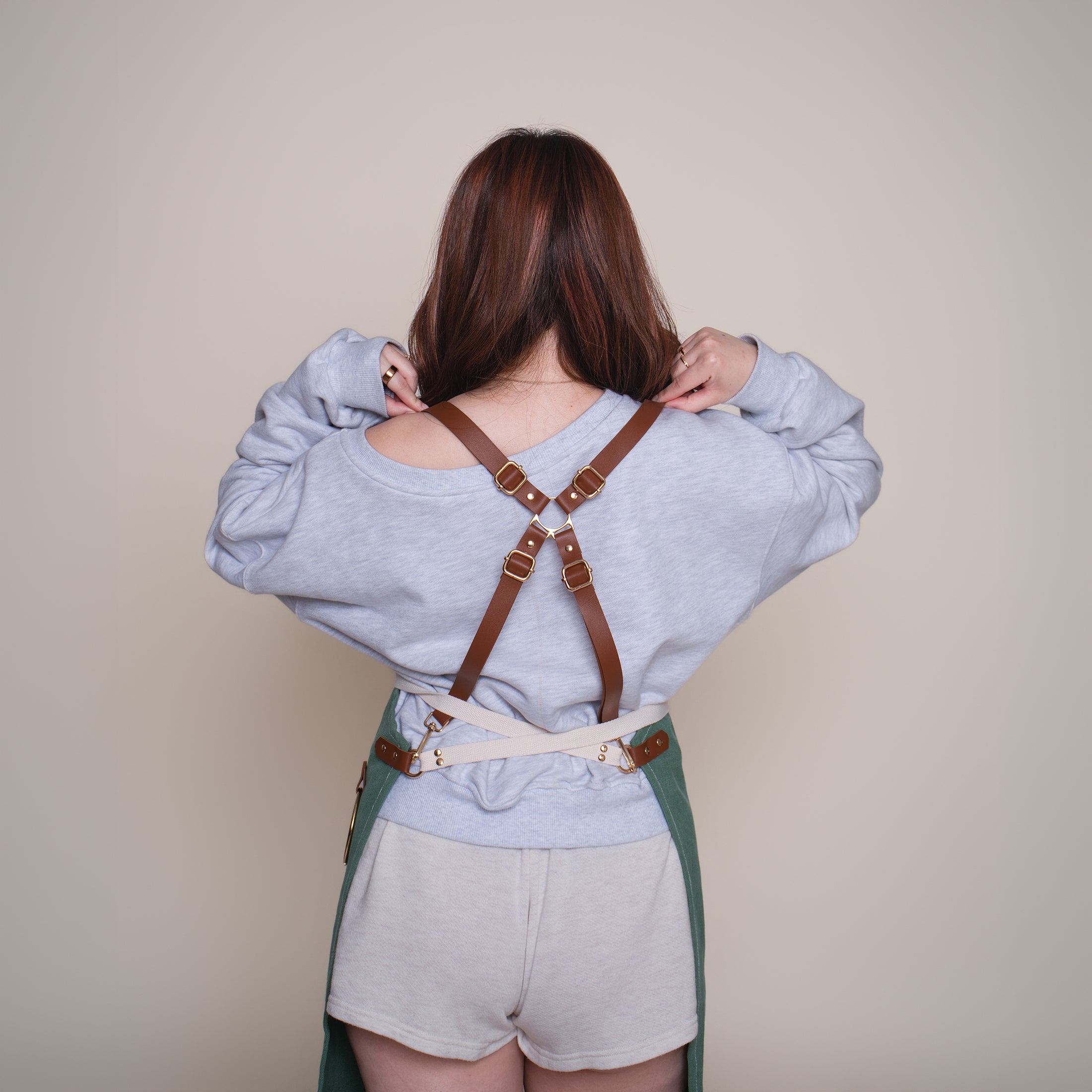 DeerCat Waxed Canvas Work Apron