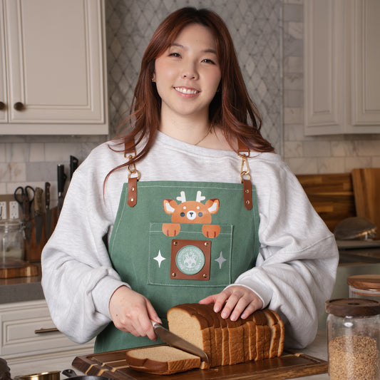 DeerCat Waxed Canvas Work Apron
