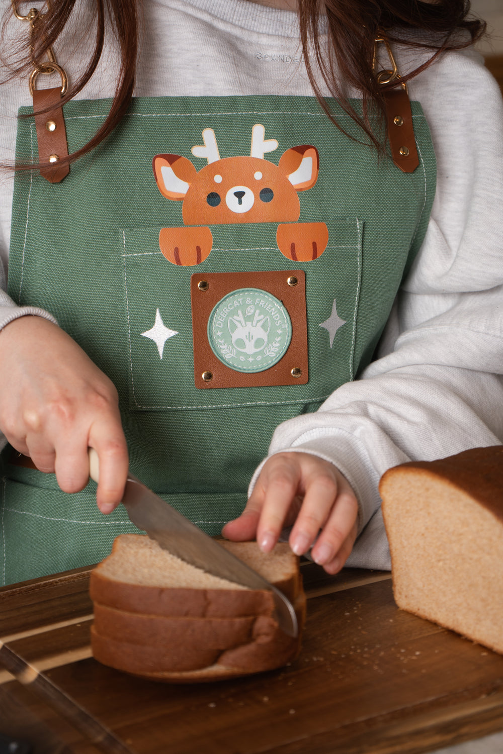 DeerCat Waxed Canvas Work Apron