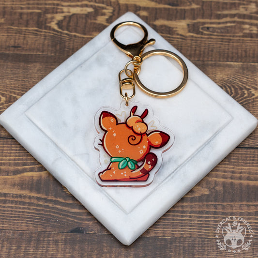 DeerCat Keychain