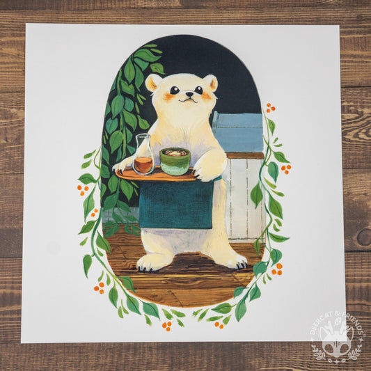 Shiro Kuma Cafe Print