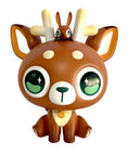 Load image into Gallery viewer, DeerCat Vinyl Toy - Series 2— Forest Nap (Original) - LARGE EDITION
