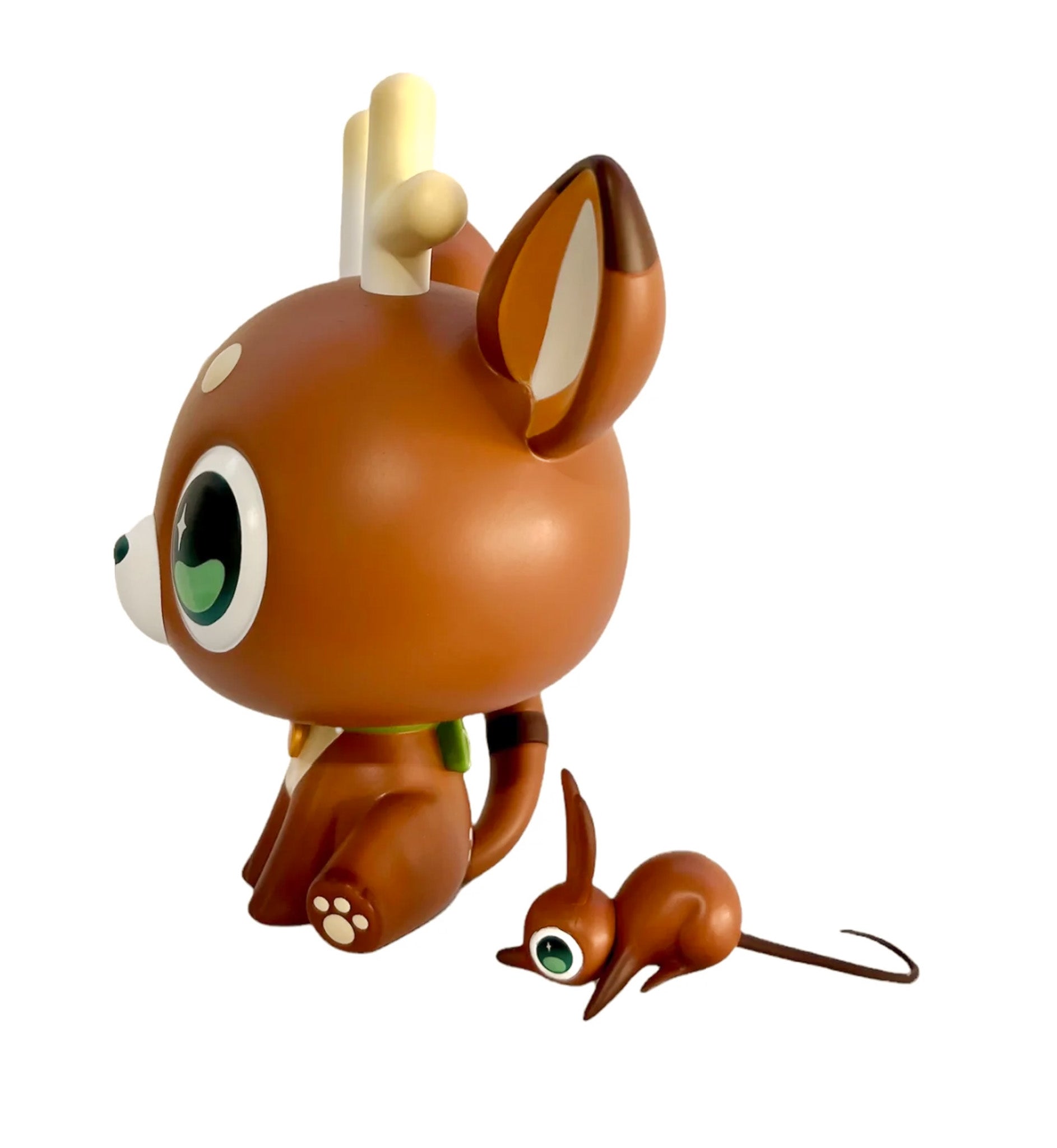DeerCat Vinyl Toy - Series 2— Forest Nap (Original) - LARGE EDITION