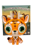 Load image into Gallery viewer, DeerCat Vinyl Toy - Series 2— Harvest Tiger - LARGE EDITION
