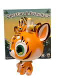 Load image into Gallery viewer, DeerCat Vinyl Toy - Series 2— Harvest Tiger - LARGE EDITION
