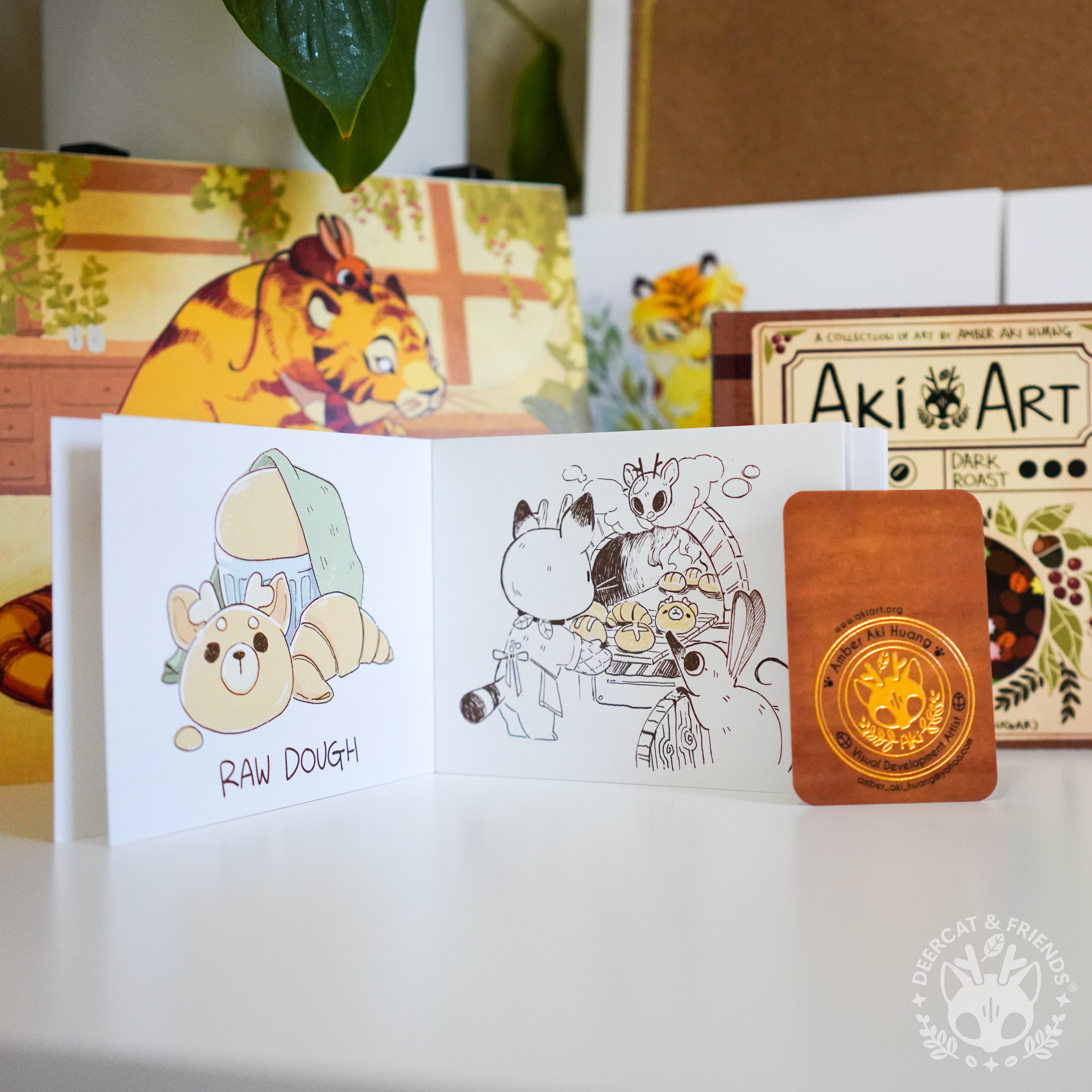 DeerCat & Friends™ - Bakery Delivery Zine