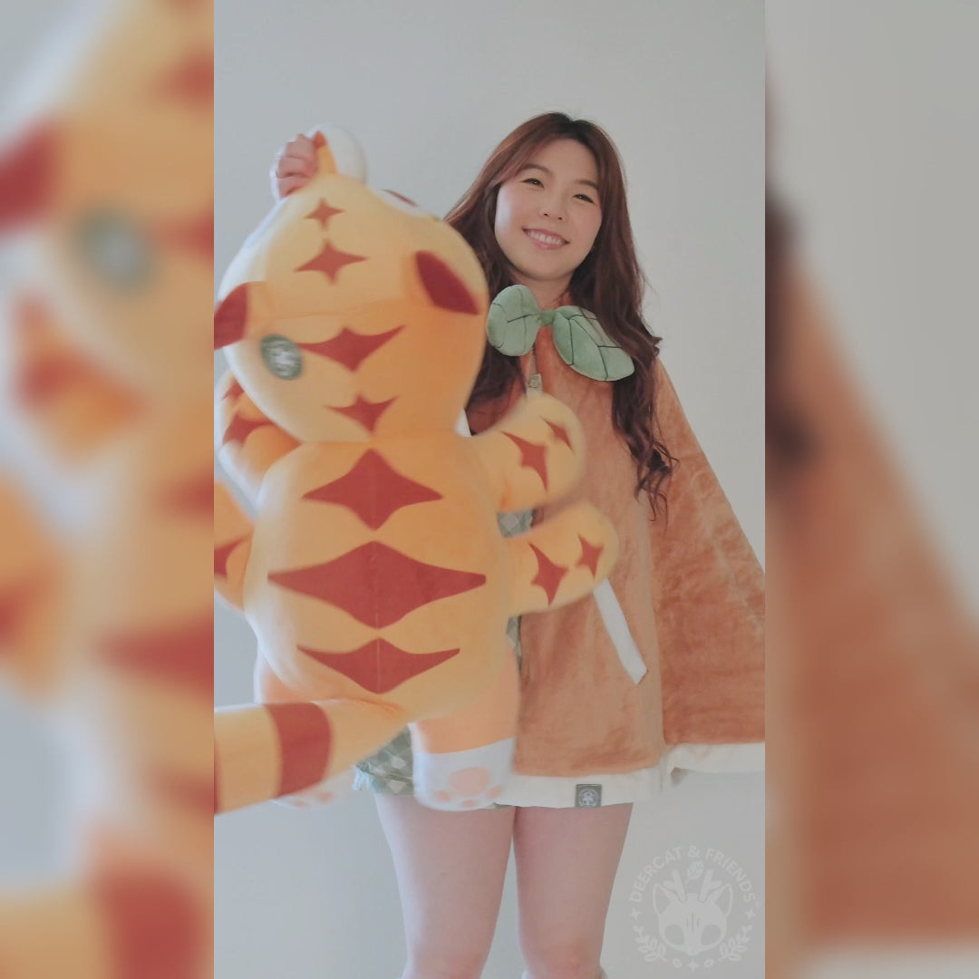 GIANT 4LB Weighted Multi-Tiger Plush