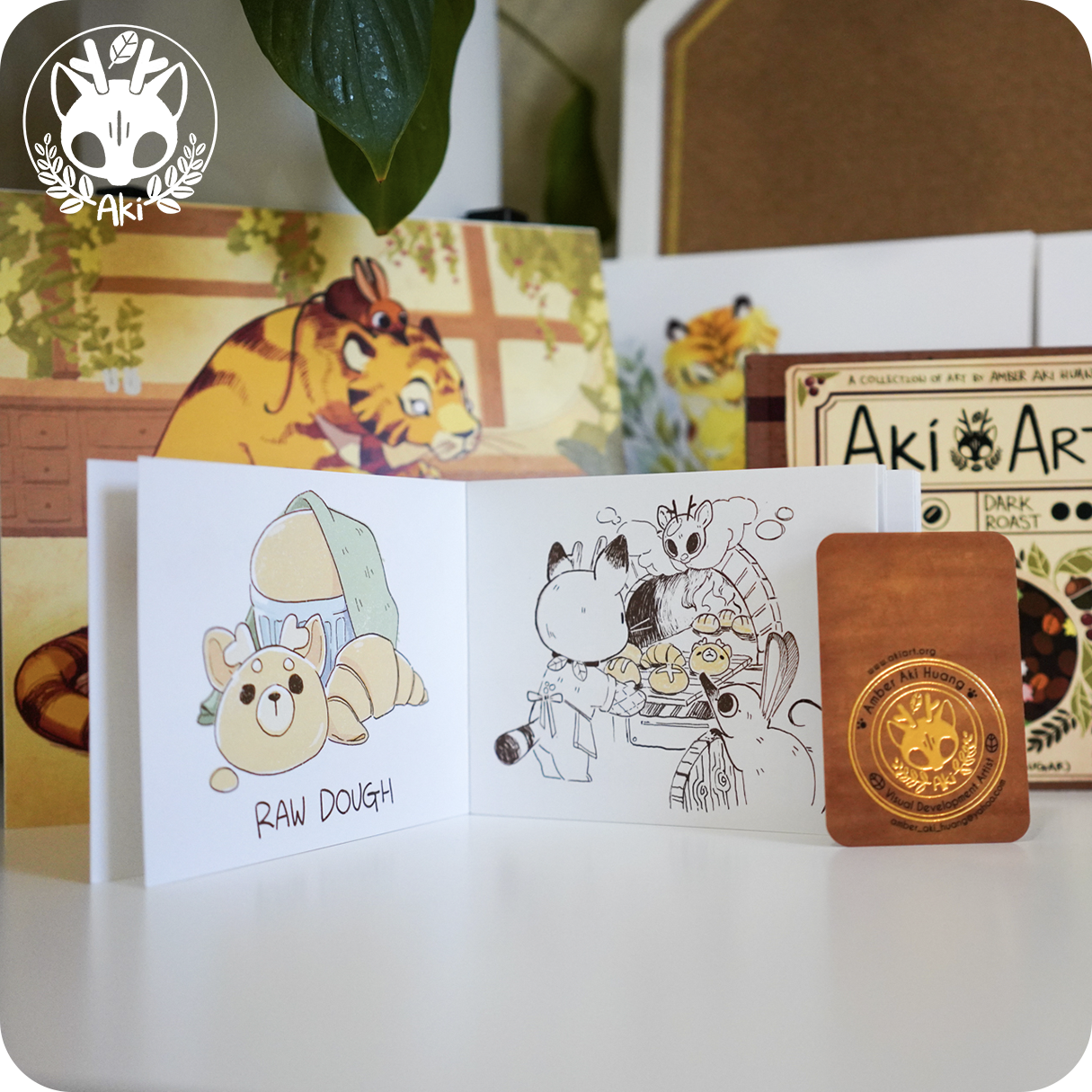 DeerCat & Friends™ - Bakery Delivery Zine
