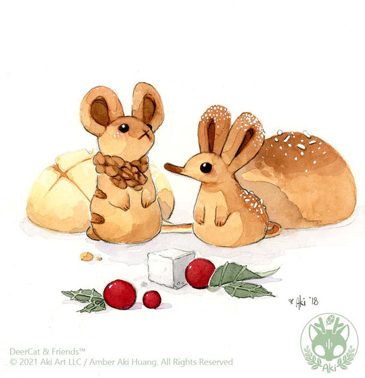 Bakery Bun Print